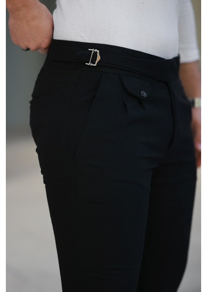 Erkek Bel Toka Detaylı Pileli Pantolon fiyatları