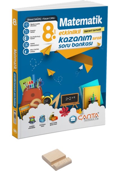 Lgs 8. Sınıf Etkinlikli Kazanım Matematik Soru Bankası ve Telefon Tutucu