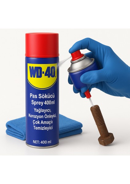 WD-40 Pas Sökücü Sprey 400ml