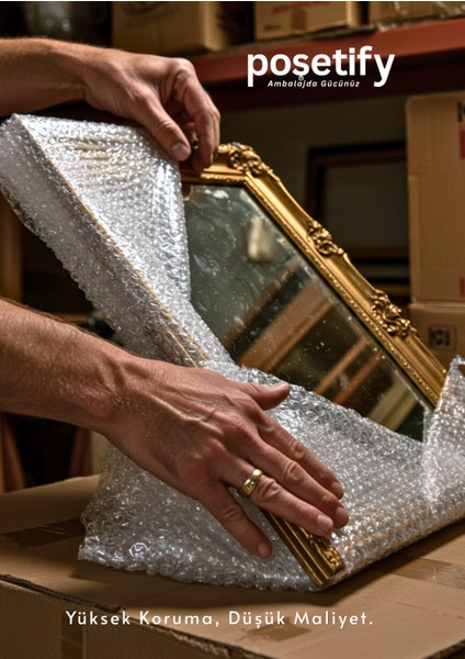 100CMX5METRE Patpat | 1. Sınıf Kalın Balonlu Naylon Rulo | 35GR Pat Pat Ambalaj Malzemesi