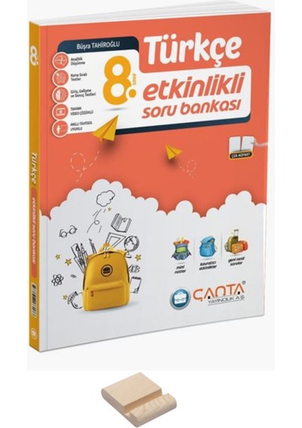 Lgs 8. Sınıf Etkinlikli Kazanım Türkçe Soru Bankası ve Telefon Tutucu