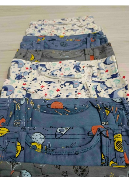 Erkek Çocuk Desenli Atlet 12 Li Set fiyatları