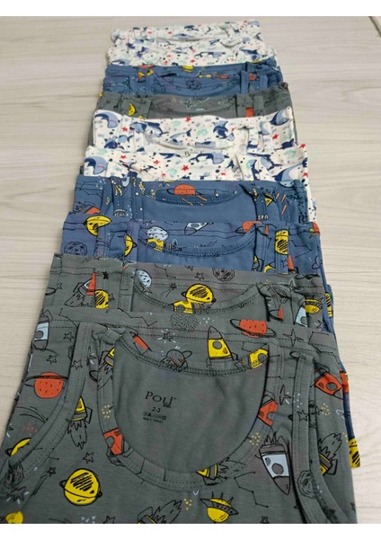 Erkek Çocuk Desenli Atlet 12 Li Set fırsatları