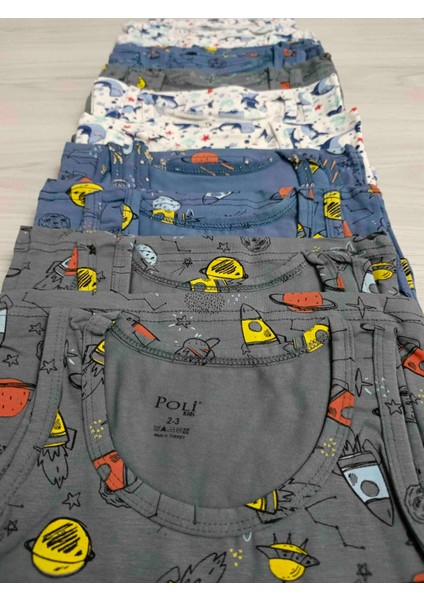 Erkek Çocuk Desenli Atlet 12 Li Set indirimleri