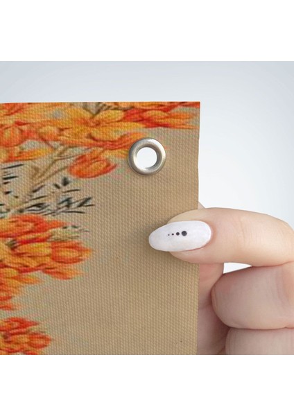 Gerçeküstü Kadın Kanvas Duvar Sanatı, Portakal Çiçekleri Duvar Örtüsü - HALISI-5232 fırsatları