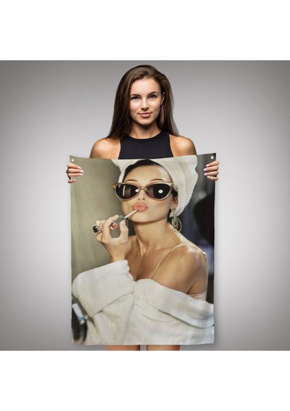 Audrey Hepburn Duvar Örtüsü - HALISI-5106 fiyatları