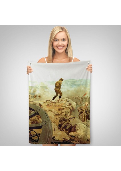 Atatürk ve Büyük Taarruz Duvar TABLUSU-6463 fiyatları