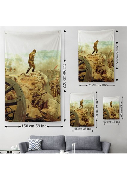 Atatürk ve Büyük Taarruz Duvar TABLUSU-6463 modelleri