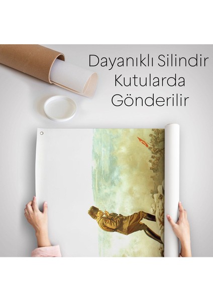 Atatürk ve Büyük Taarruz Duvar TABLUSU-6463 indirimleri
