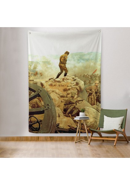 Atatürk ve Büyük Taarruz Duvar TABLUSU-6463