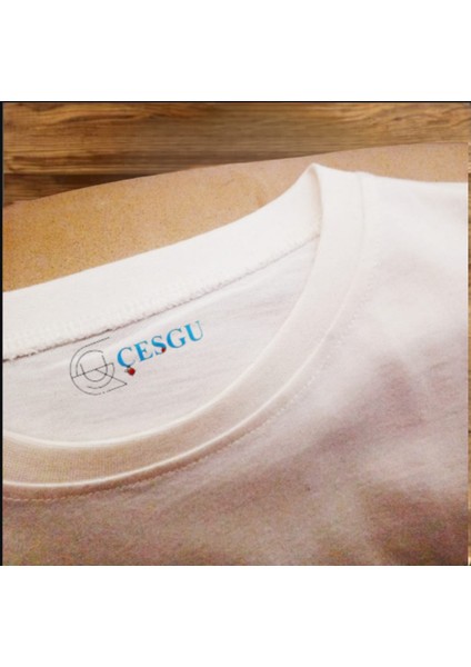 Labubu Baskılı Beyaz Kiz Çocuk Oversize Tişört T-Shirt