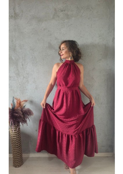 Puatiyeli Kemerli Elbise modelleri