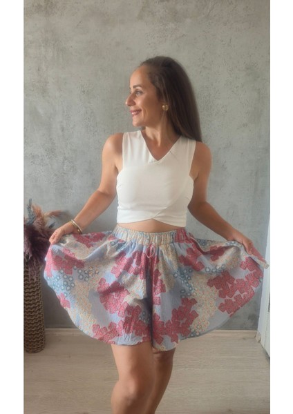 Desenli Şort modelleri