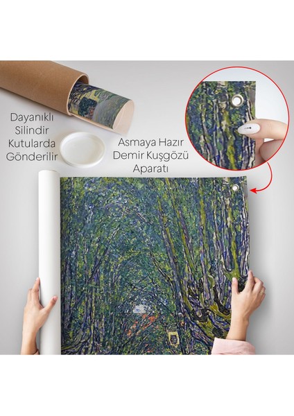 Allee At Schloss Kammer, Gustav Klimt Duvar ÖRTÜSÜ-8342 indirimleri