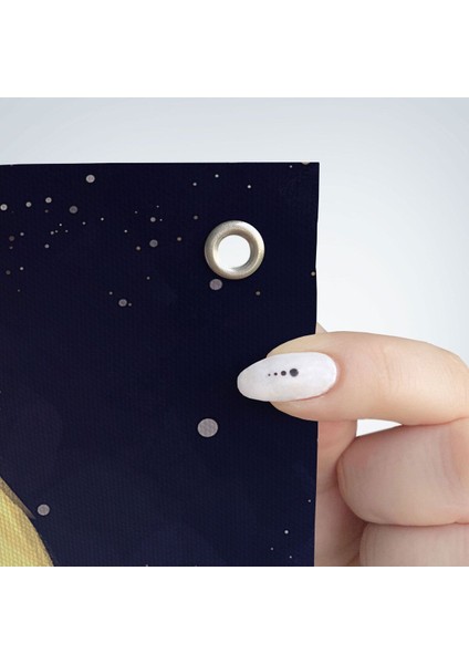 Ay'da Diz Çöküp Dua Eden Melek Kızın Duvar ÖRTÜSÜ-HALISI-1210 fırsatları