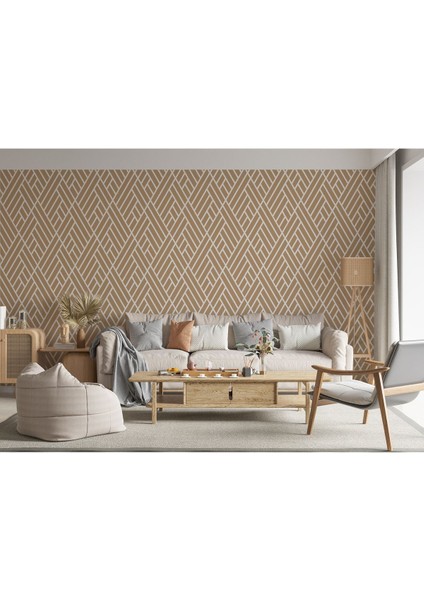 Pastel Renkli Geometrik Desenli 23 Nisan Duvar KAĞIDI-5791 fırsatları