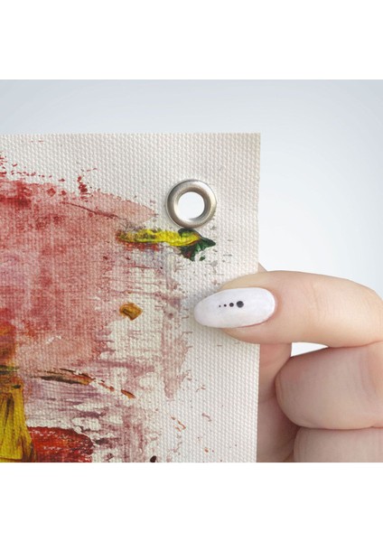 Yağlıboya Görünümlü Soyut Kanvas Duvar ÖRTÜSÜ-HALISI-5904 fırsatları