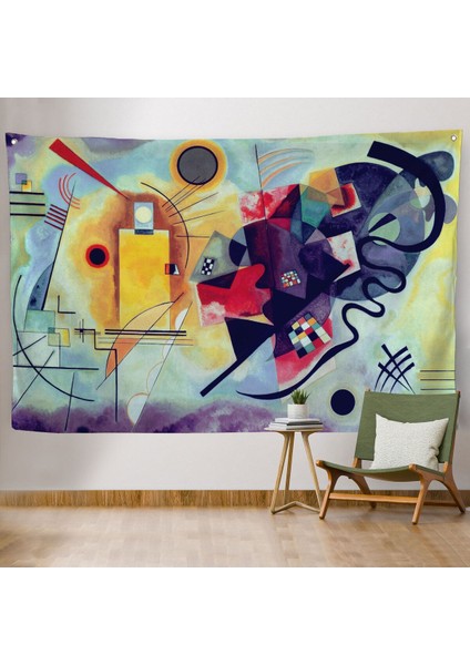 Sürrealizm Dekoratif Duvar ÖRTÜSÜ-HALISI-6614