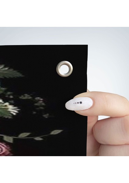 Renkli Çiçekler Ile Güzel Kadın Dekoratif Duvar Örtüsü - Halısı -6188 fırsatları