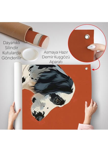 Sevimli Dalmaçyalı Köpek Duvar ÖRTÜSÜ-7578 indirimleri