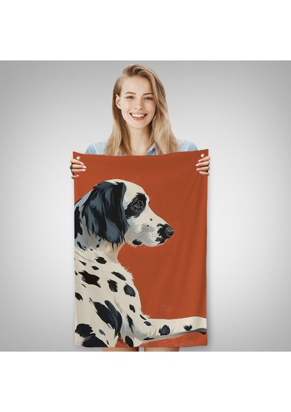 Sevimli Dalmaçyalı Köpek Duvar ÖRTÜSÜ-7578