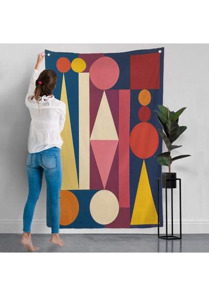 Auguste Herbin - Dimanche Duvar ÖRTÜSÜ-8111 modelleri