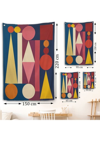 Auguste Herbin - Dimanche Duvar ÖRTÜSÜ-8111 fırsatları