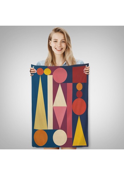 Auguste Herbin - Dimanche Duvar ÖRTÜSÜ-8111