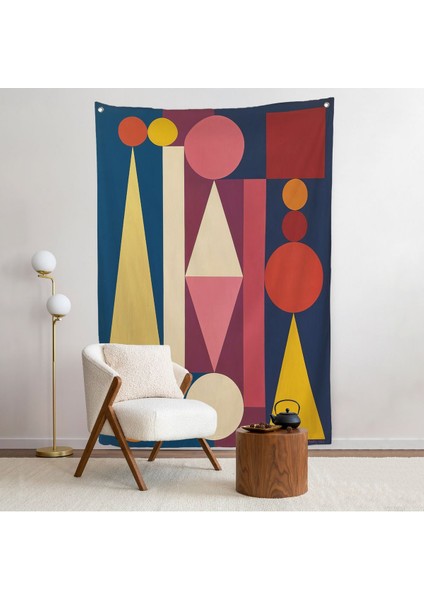 Auguste Herbin - Dimanche Duvar ÖRTÜSÜ-8111