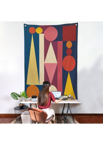 Auguste Herbin - Dimanche Duvar ÖRTÜSÜ-8111