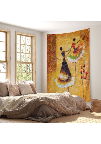Dans Eden Kadınlar Duvar Örtüsü - HALISI-5924