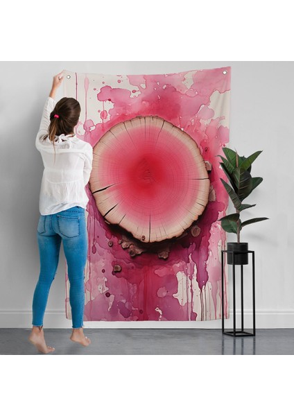 Keşilmiş Kanlı Ağaç Duvar ÖRTÜSÜ-7653 modelleri