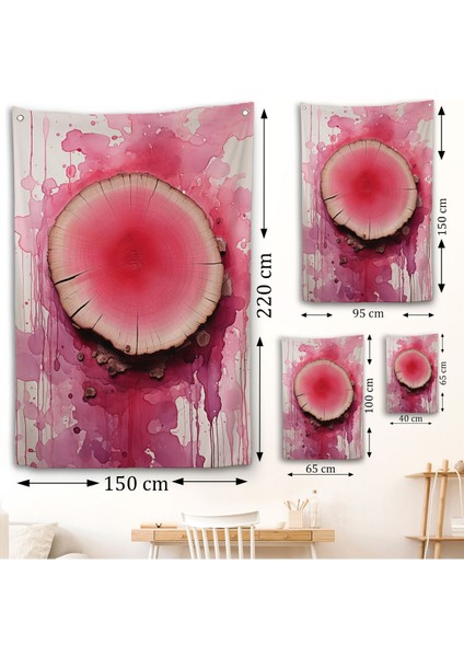 Keşilmiş Kanlı Ağaç Duvar ÖRTÜSÜ-7653 fırsatları