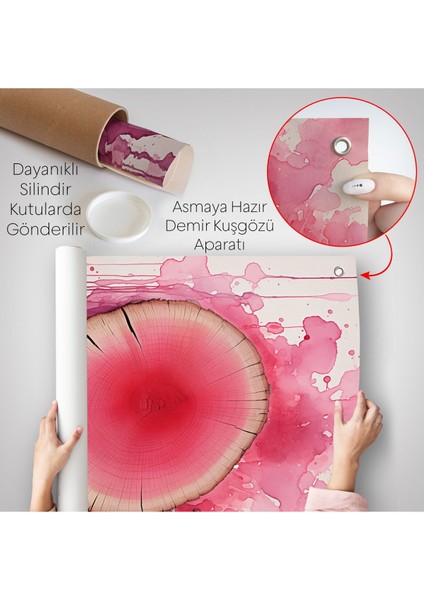 Keşilmiş Kanlı Ağaç Duvar ÖRTÜSÜ-7653 indirimleri