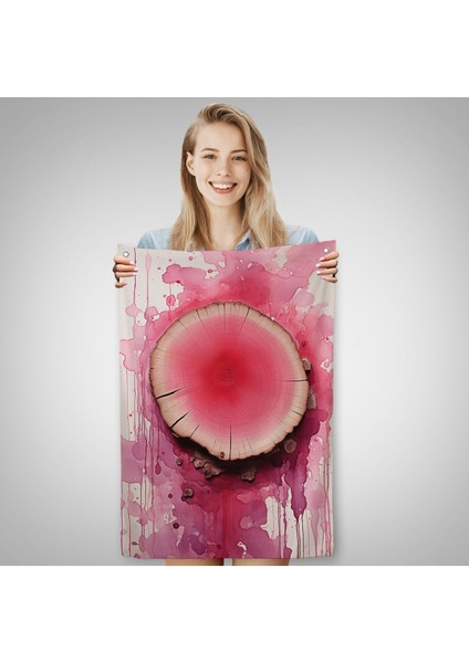 Keşilmiş Kanlı Ağaç Duvar ÖRTÜSÜ-7653