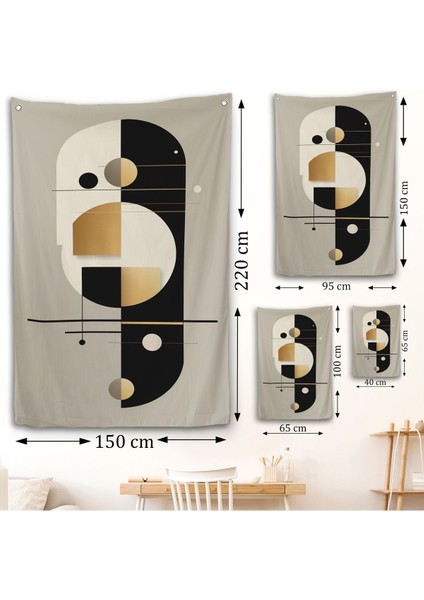 Dekoratif Soyut Duvar ÖRTÜSÜ-8012 fırsatları