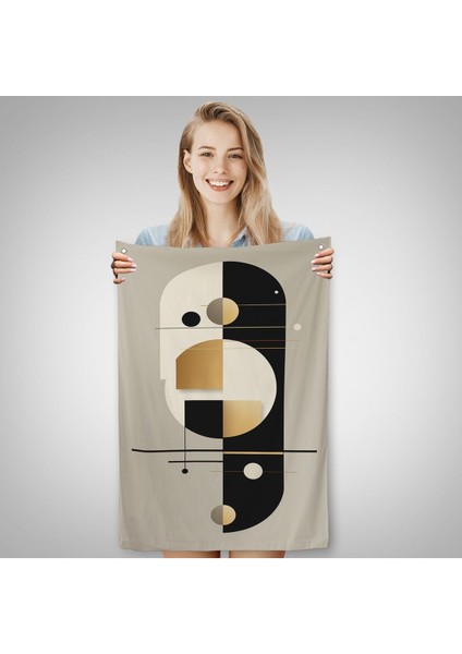 Dekoratif Soyut Duvar ÖRTÜSÜ-8012