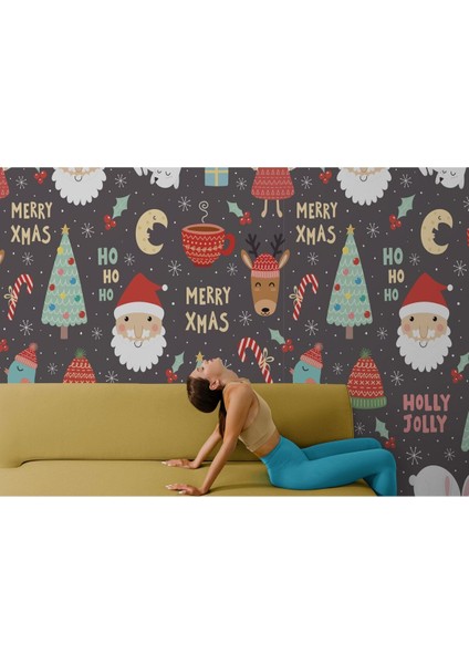 Db Yılbaşı Christmas Temalı Duvar Kağıdı POSTER-5713 fırsatları