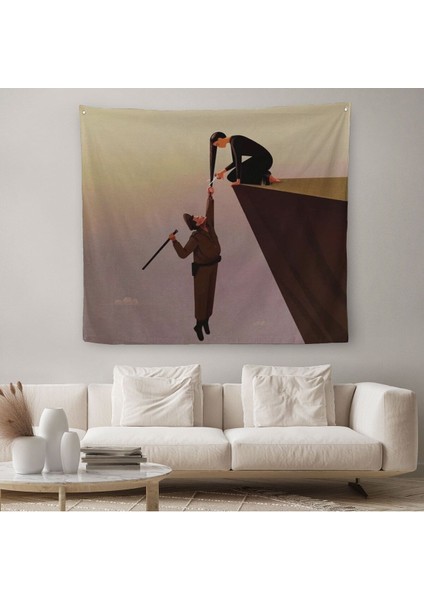Gericiliğin Resmi Kanvas Duvar ÖRTÜSÜ-HALISI-5850