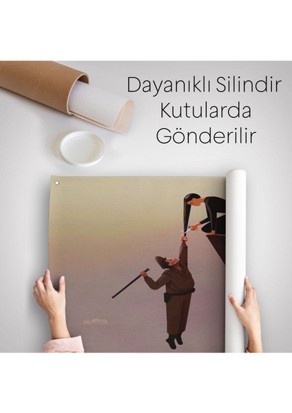 Gericiliğin Resmi Kanvas Duvar ÖRTÜSÜ-HALISI-5850 indirimleri