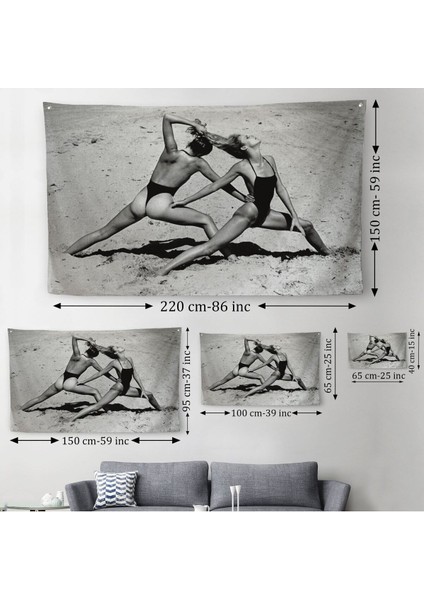 Helmut Newton Moda Rudi Gernreich, Miami 1975-6584 modelleri