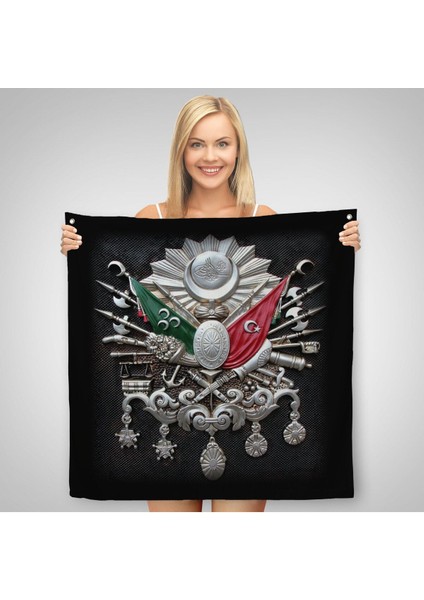 Osmanlı Tuğrası Dekoratif Kanvas Duvar ÖRTÜSÜ-HALISI-5803 fiyatları