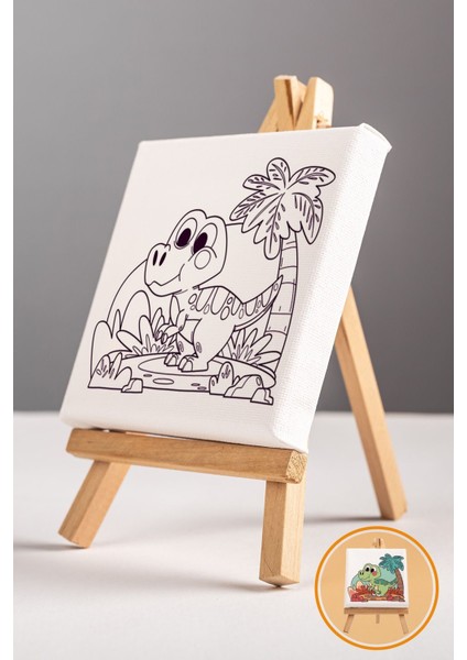 Sevimli Denizkızı ve Pembe Yunus, Çocuk Eğitici Tuval Boyama SETI-9186 modelleri