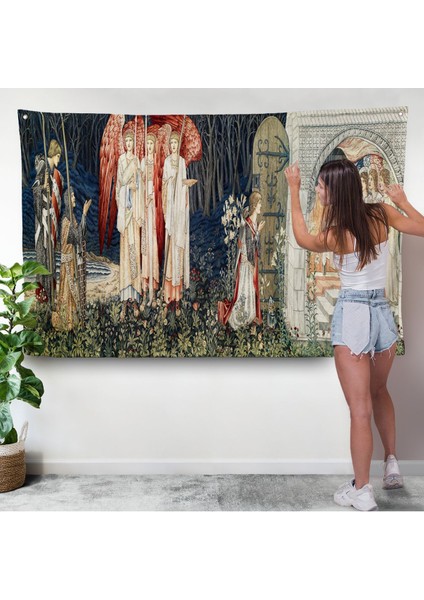 William Morris Kutsal Kase Duvar ÖRTÜSÜ-7033 modelleri