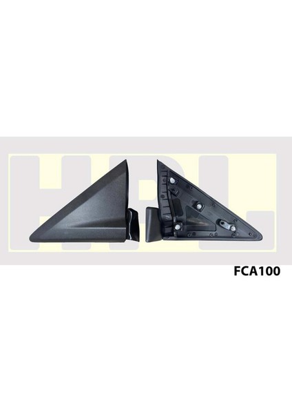 Diş Dikiz Ayna Üçgen Kapaği Klipsli Ayna Üçgeni Sol Courier 13 Nrmsa