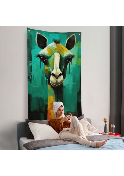 Sevimli Zürafa Duvar ÖRTÜSÜ-7963 fiyatları