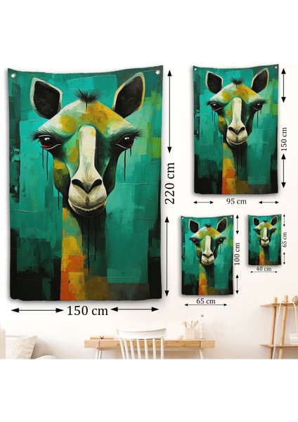 Sevimli Zürafa Duvar ÖRTÜSÜ-7963 fırsatları