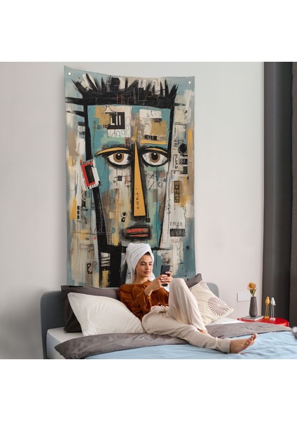 Sürreal Insan Yüzü Duvar ÖRTÜSÜ-7999 fiyatları
