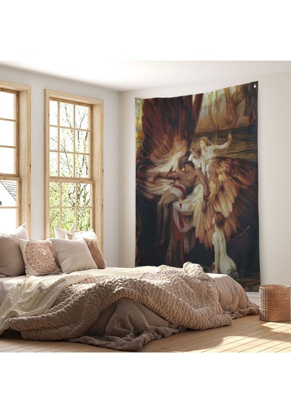 Ikarus Için Ağlayan Melekler Duvar Örtüsü-Halısı - Lament For ICARUS-6499