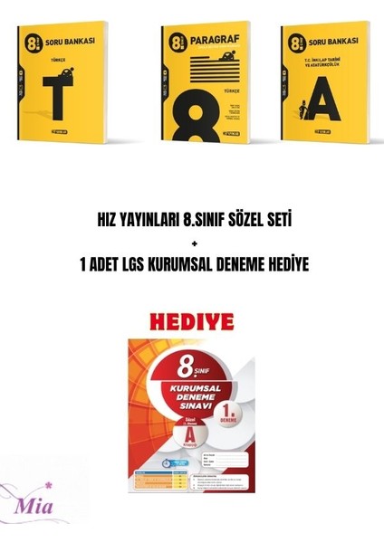 Lgs Hız Yayınları Sözel Set